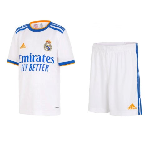 Camiseta Real Madrid Primera Equipación Niño 2021-2022 Blanco